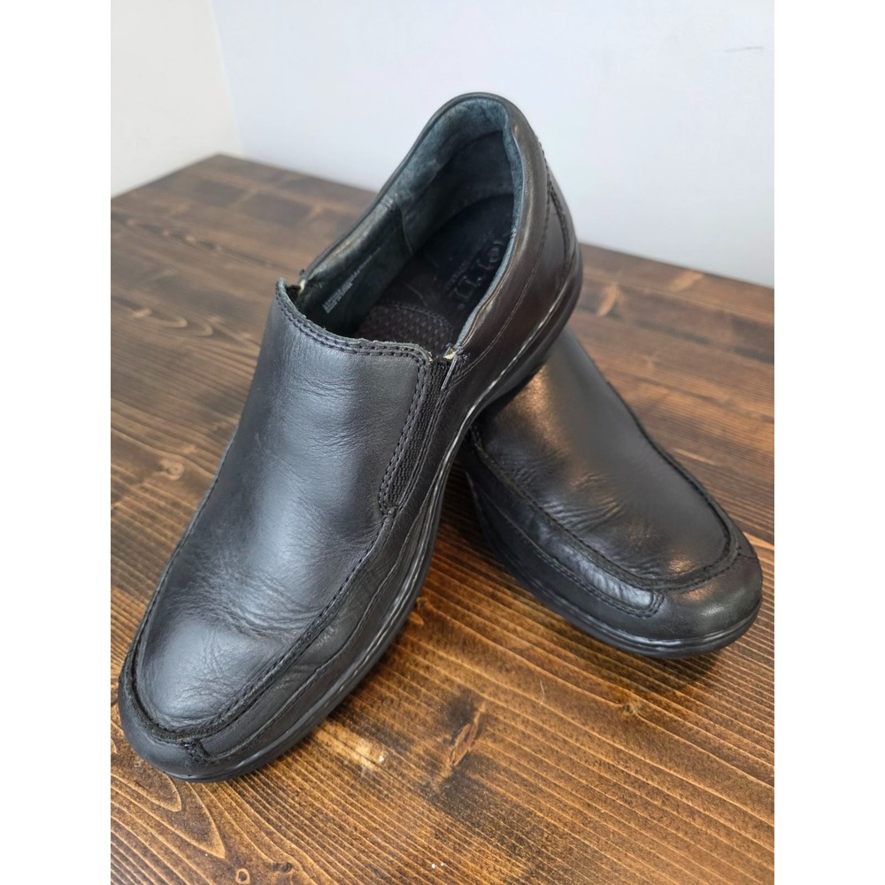 Born‎ Men's Dress Shoes Size 11 Black Slip On Leather Loafers